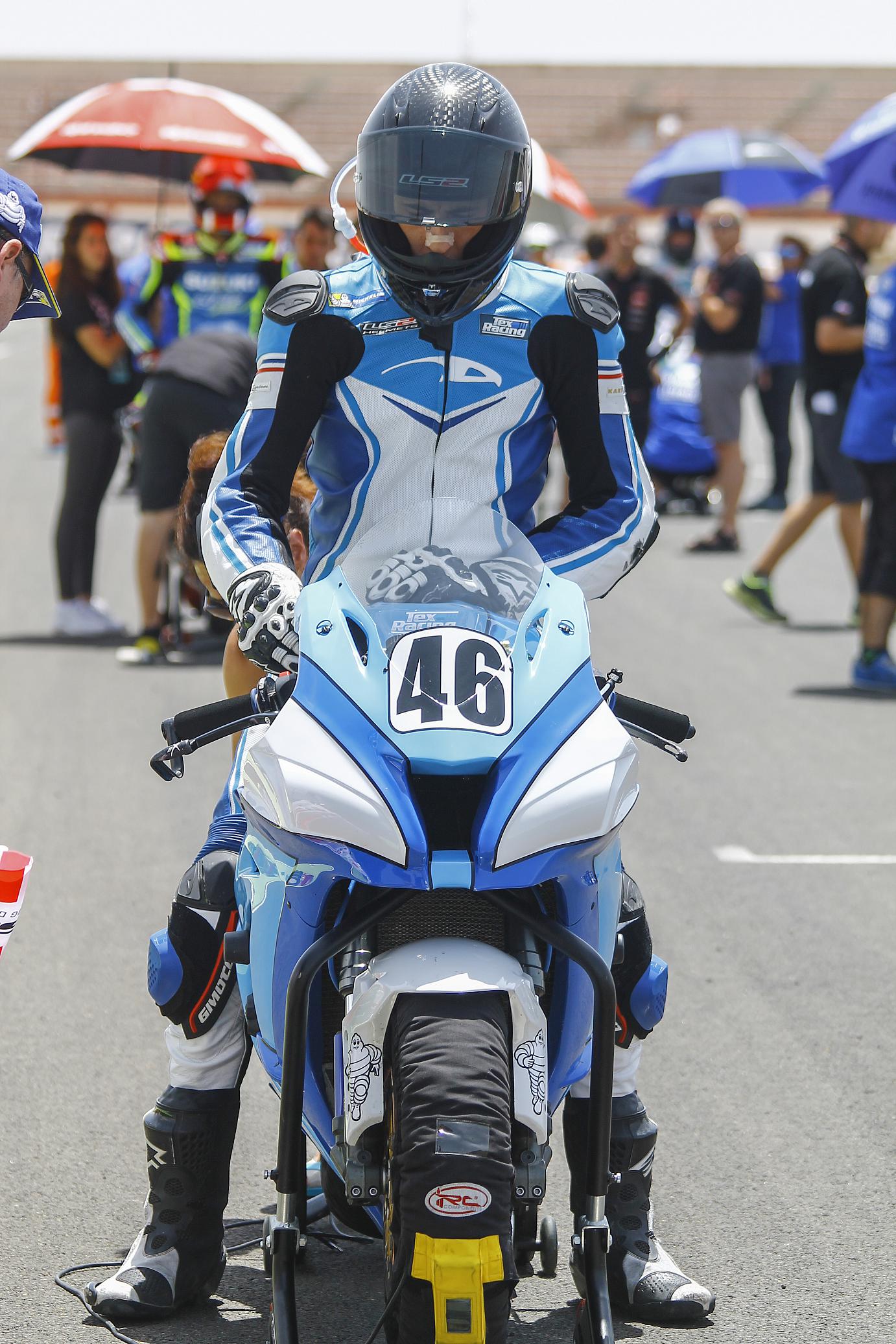 Pierre Texier championnat d'Europe Superbike, Albacete 2016